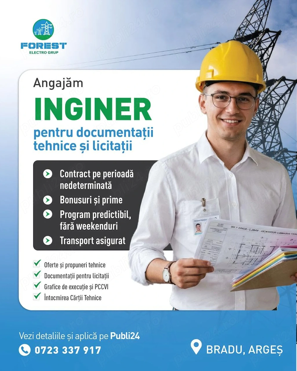 Cautam specialist achizitii cu experienta in elaborarea documentatiilor tehnice