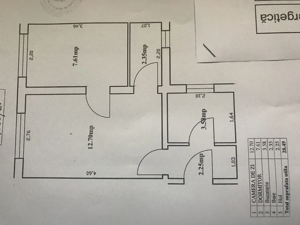 Apartament 2 camere parter