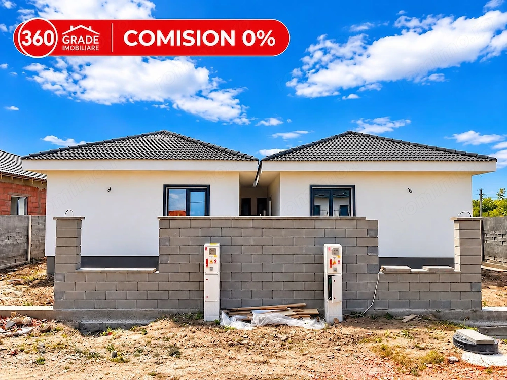 Duplex pe parter Toate Utilitatile 105mp/utili Comision 0