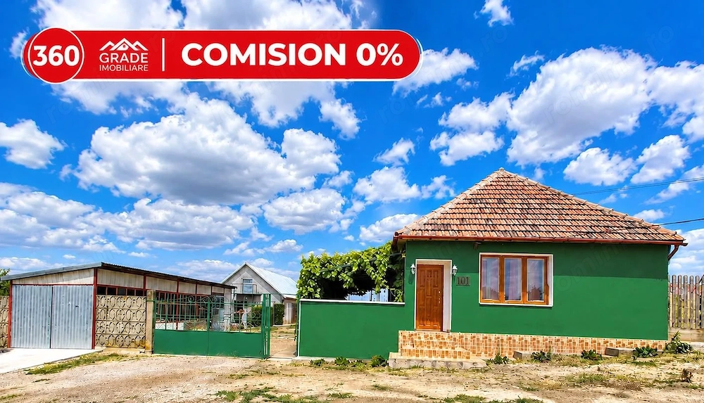 Casă individuală cu teren generos și multiple anexe– in FOIENI 80.000€