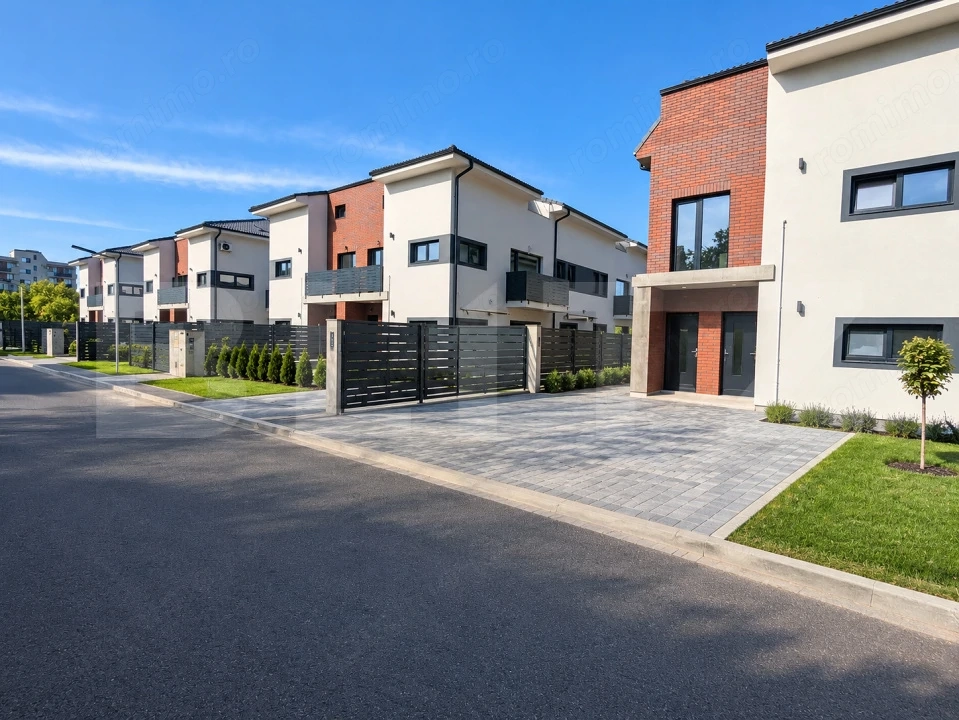 Apartament 4 camere pe 2 niveluri, 100 mp cu grădină, complex nou
