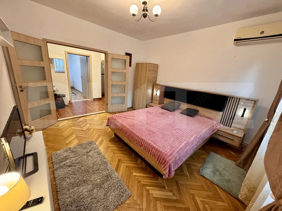 Apartament 3 camere etaj 1, centrala, ac,  Spitalul de Urgențe - 1 Mai