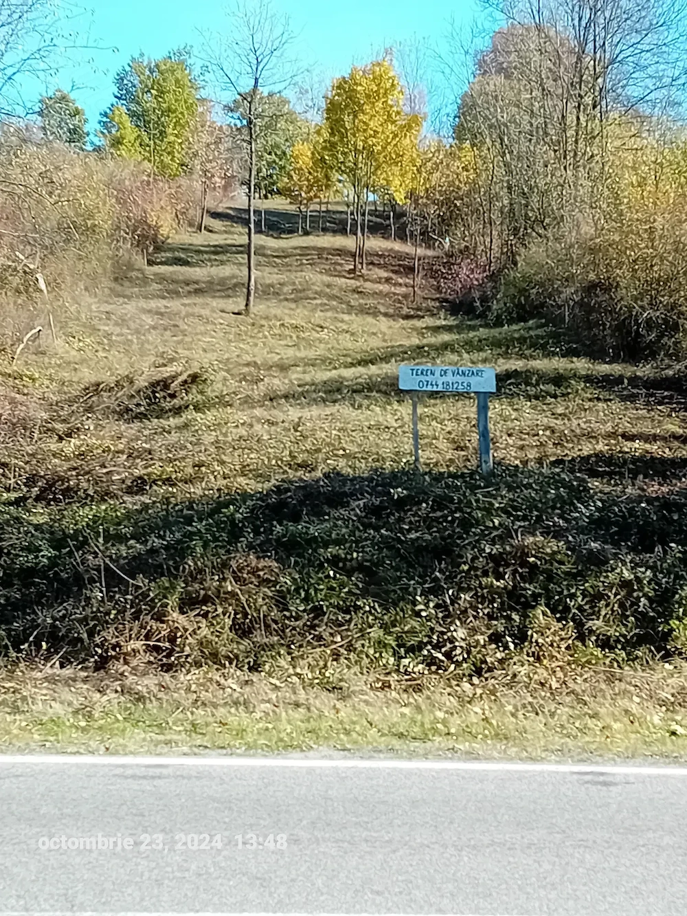 Teren extravilan arabil de vanzare