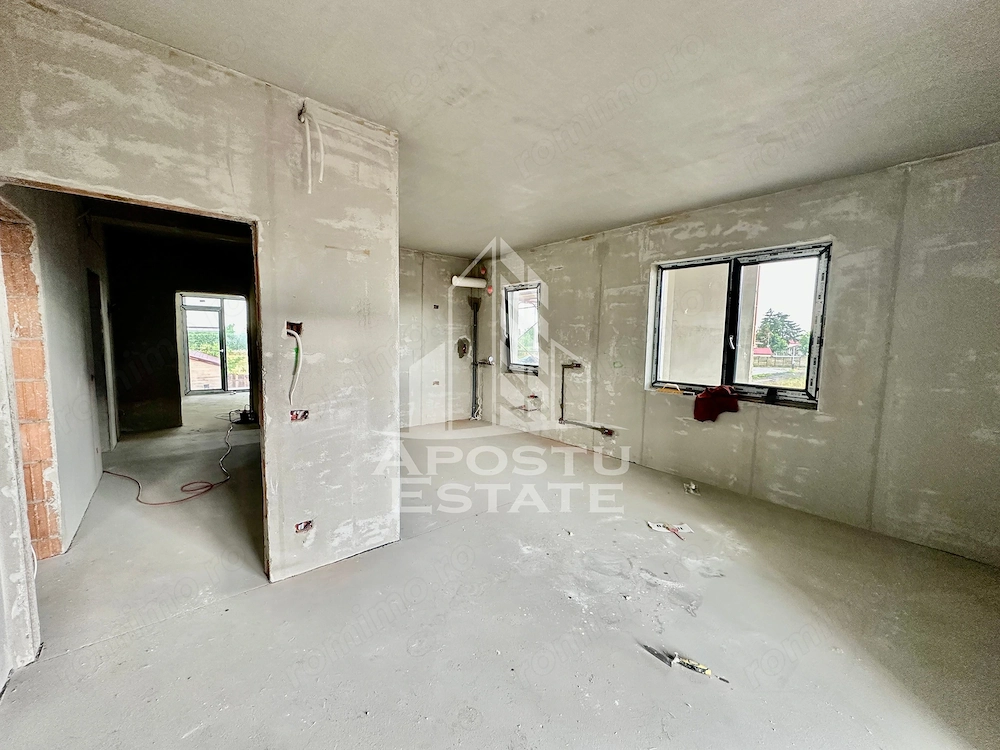 Apartament cu 3 camere, 2 bai, etaj 1, zona Lidl din Giroc