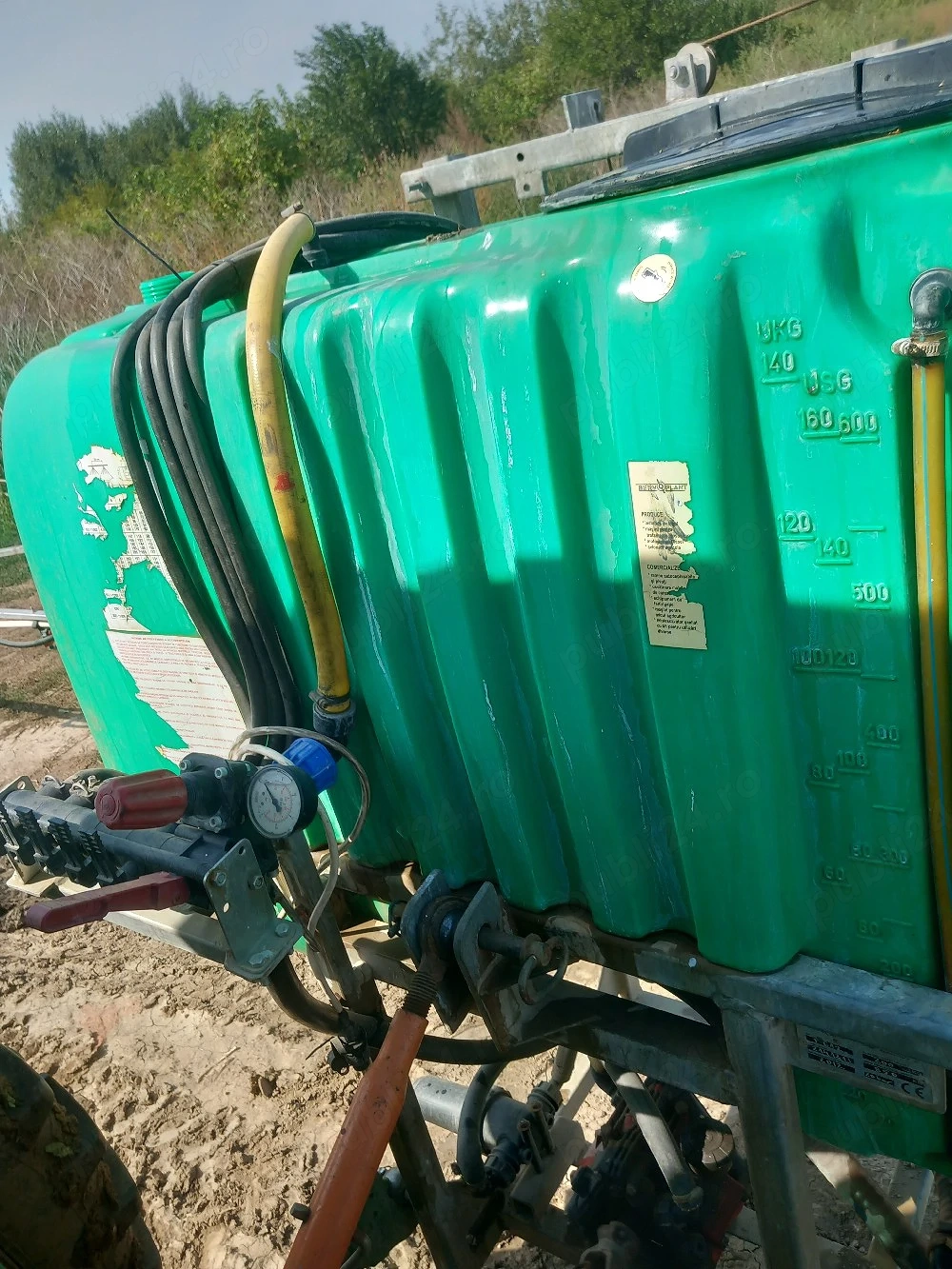 instalatie erbicidat servoplant 