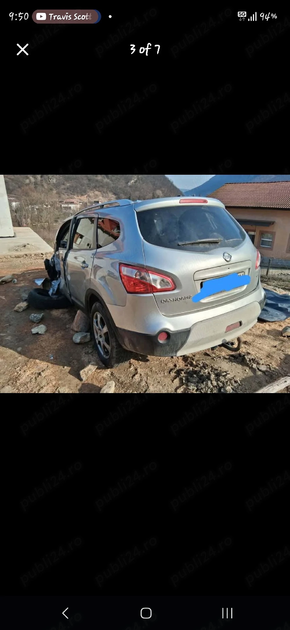 Vand  epava Nissan Qashqai +2(nu o dau pe piese)QASHQAI +2 (J10)
