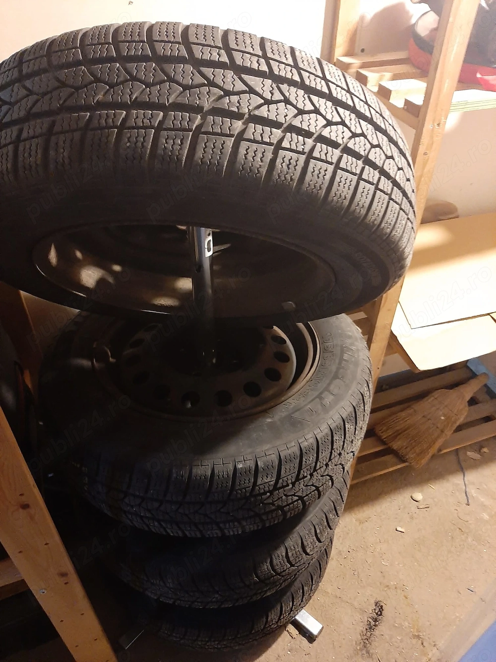 jante auto otel, R14 175/65 +suport roti