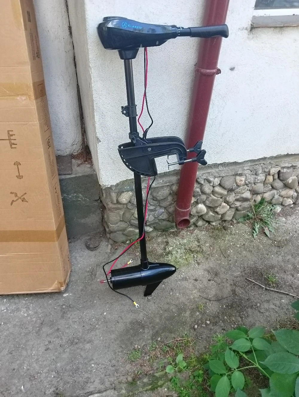 Motor electric barca