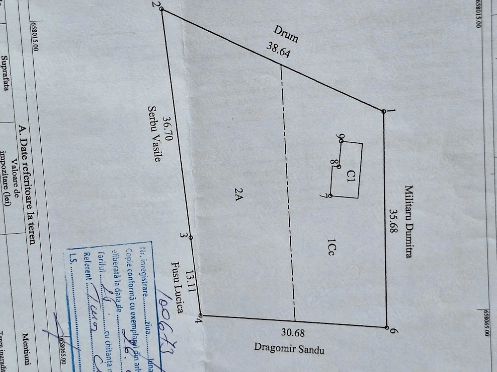 Oportunitate! Teren intravilan generos (1372 mp) cu utilități și acces rapid la A7   Oreavul, Buzău