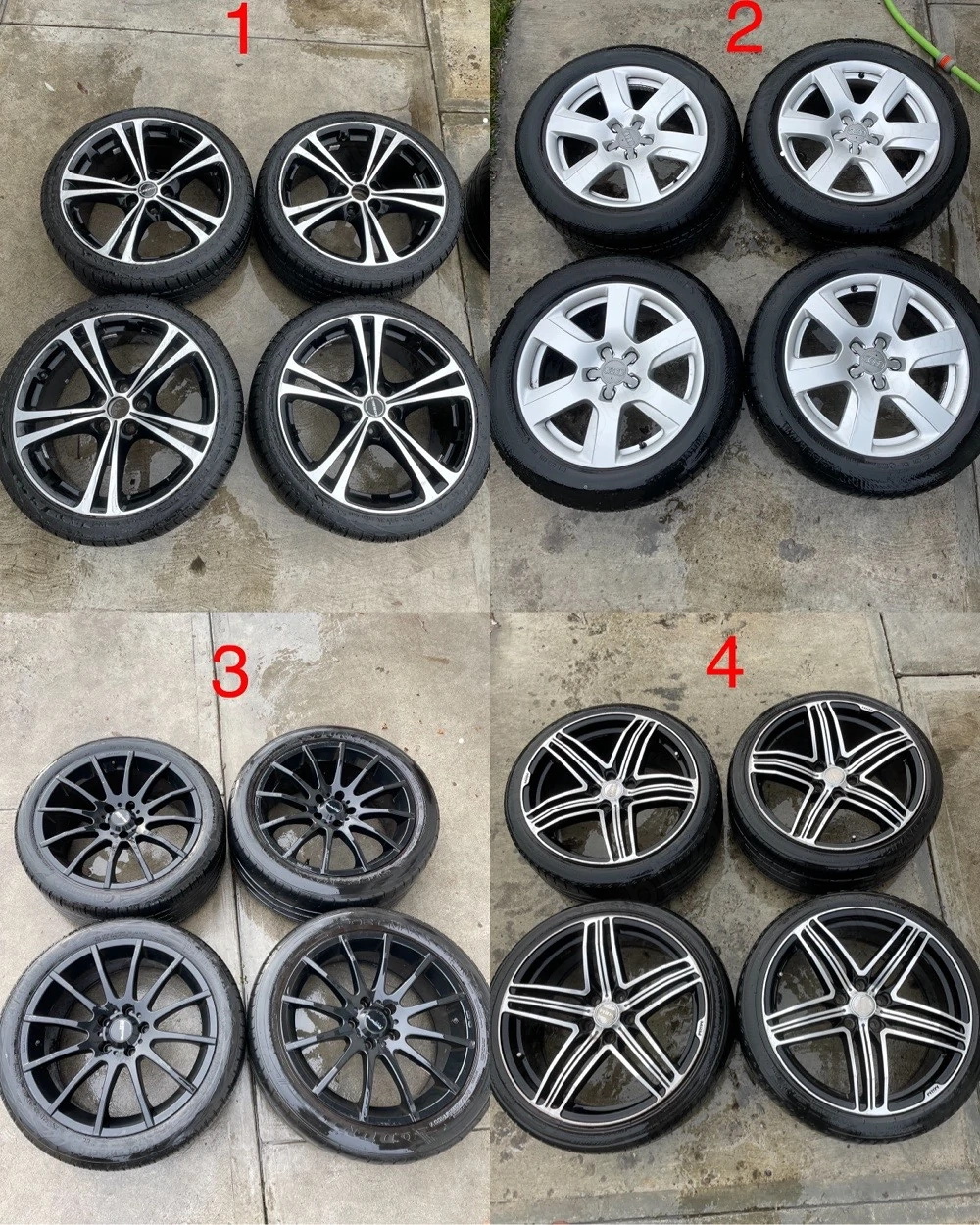 Vand/Schimb cauciucuri si jante r17, r18, r19
