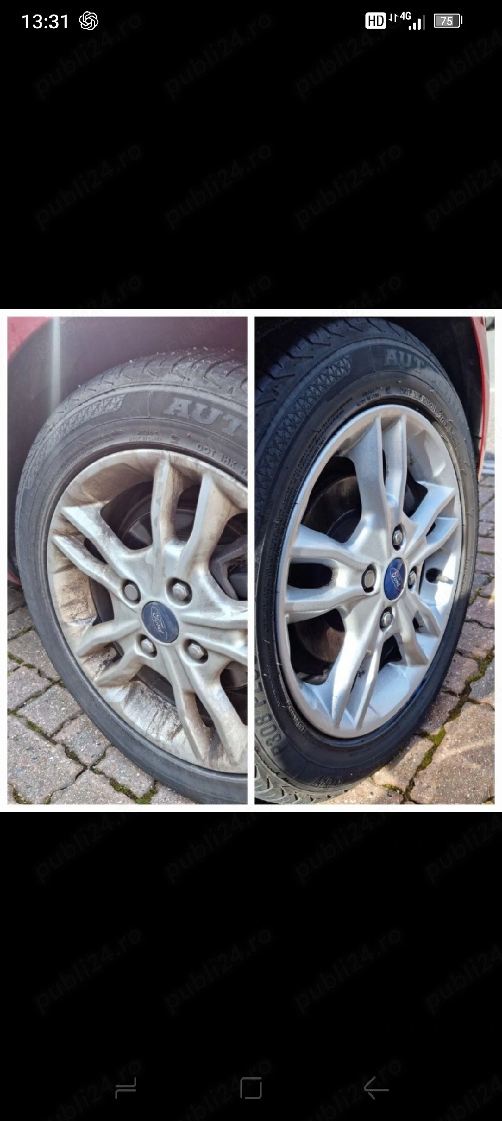 curățare decalaminare jante auto
