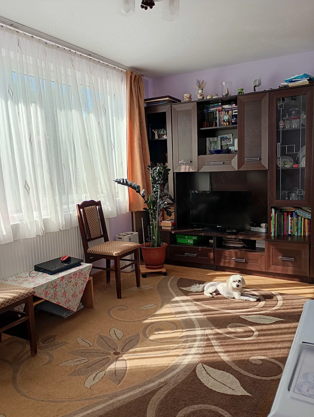 De vânzare - apartament cu 3 camere și curte