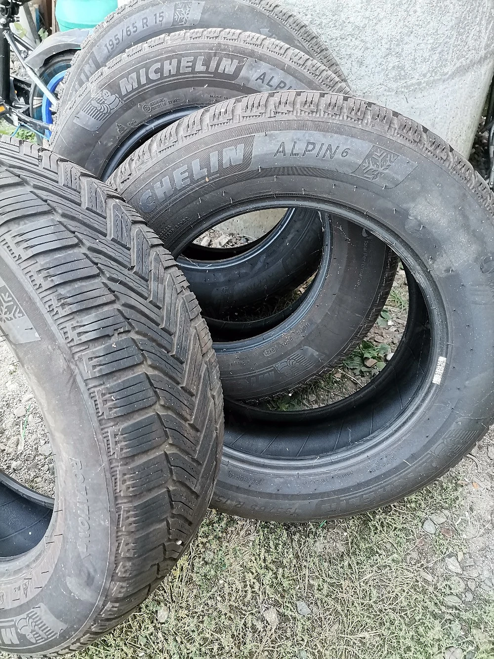Vand anvelope de iarna Michelin 