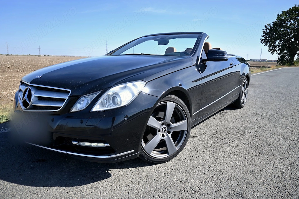 Mercedes E 220 CDI Cabriolet 2013, automat, AIRSCARF, Timișoara