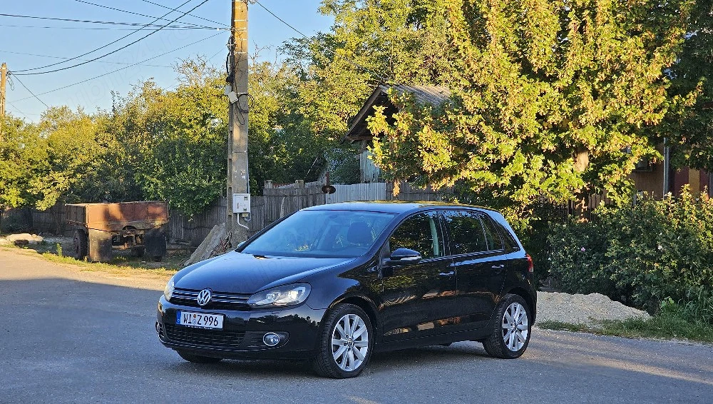 VW Golf 6 1.4 TSI Xenon Senzori Parcare Încălzire Scaune Parkassist Pilot Automat 