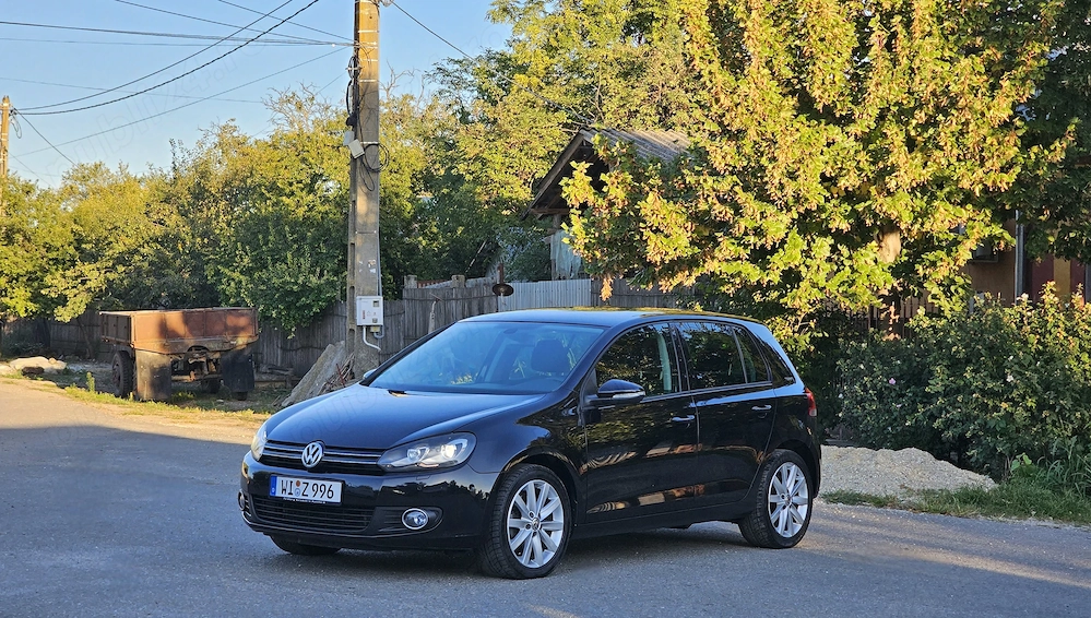 VW Golf 6 1.4 TSI Xenon Senzori Parcare Încălzire Scaune Parkassist Pilot Automat 