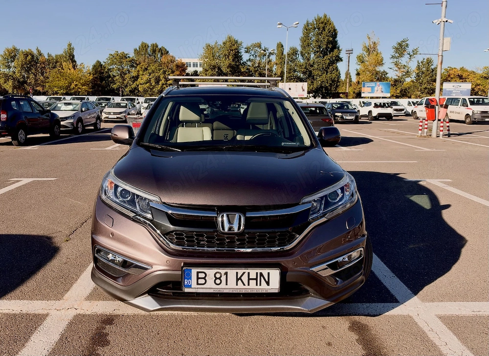 Honda CR-V Executive 4x4 Automat | 160 CP | Piele Crem | Trapă | Istoric Honda | TVA inclus
