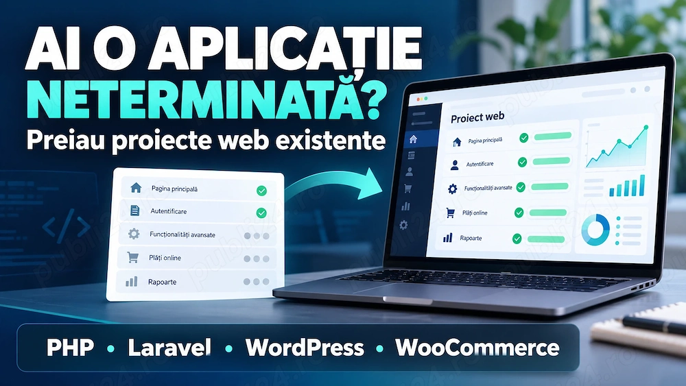 Preiau aplicații și site-uri neterminate sau cu probleme