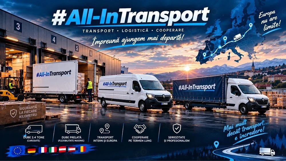 Transport Marfă Mobilă Mutări ATV | Ploiești București Târgoviște Brașov | Național