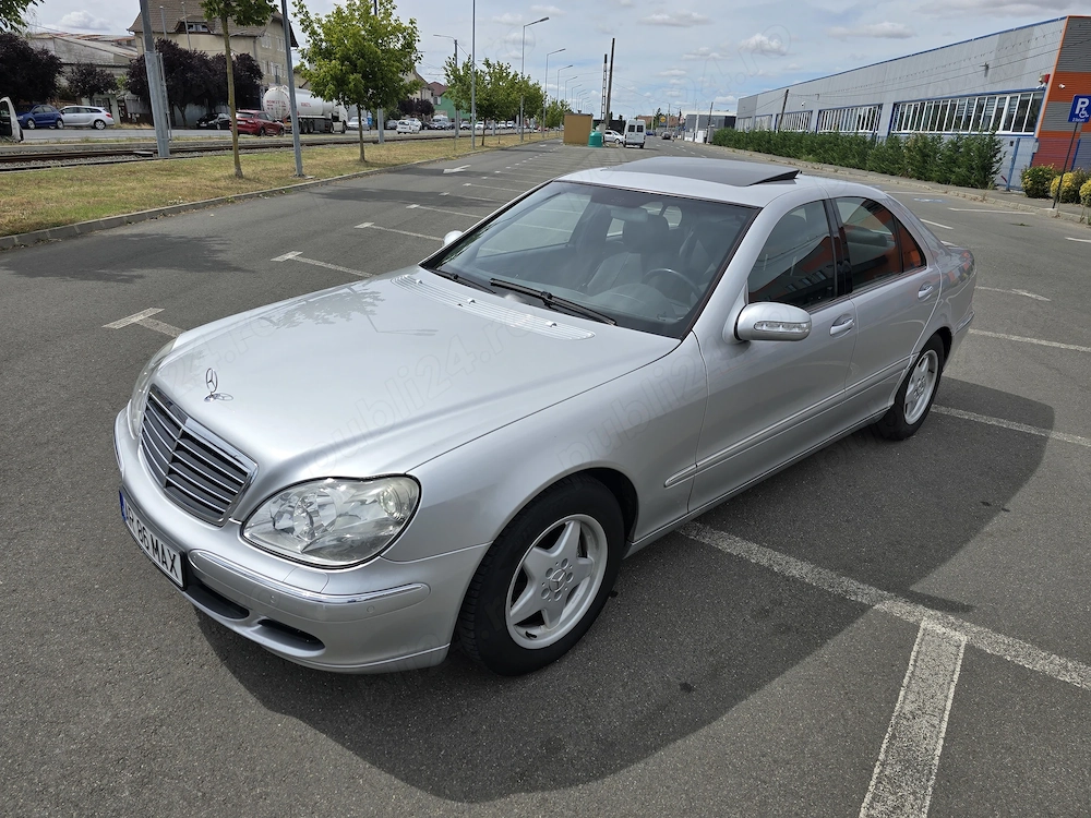 Vând S320 CDI W220, an fabricație 2003, motor 3.2 CDI.