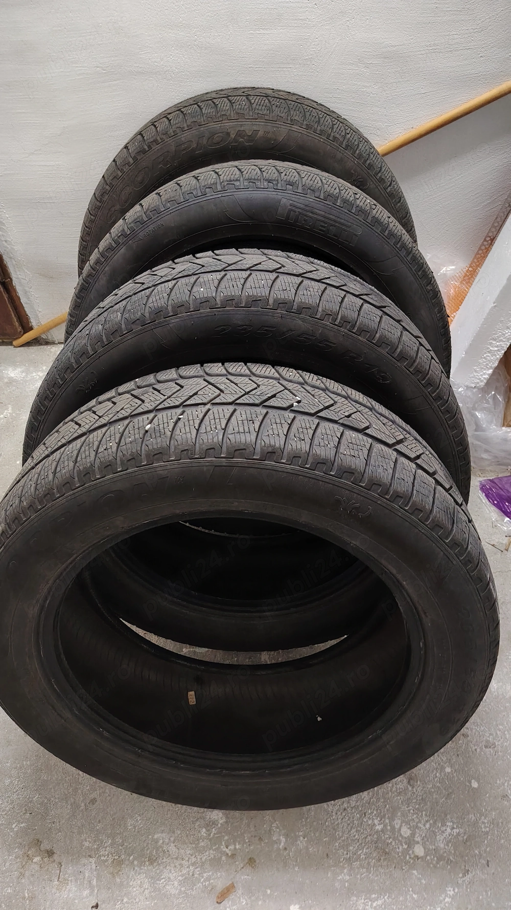 Set anvelope iarnă Pirelli scorpion 235/55/R19