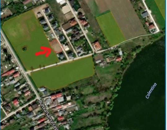 Vand teren in apropiere lac