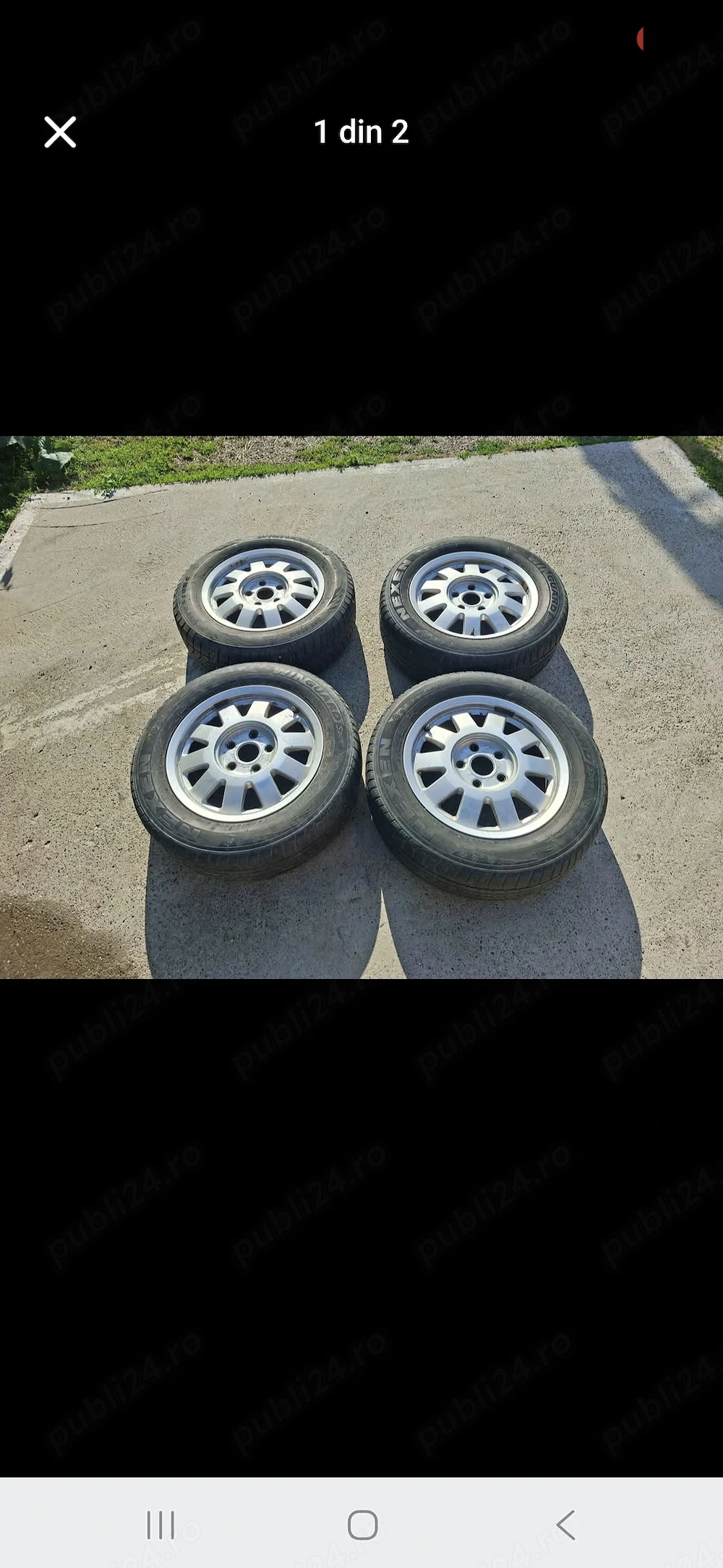 Vând jante 205/60 R15