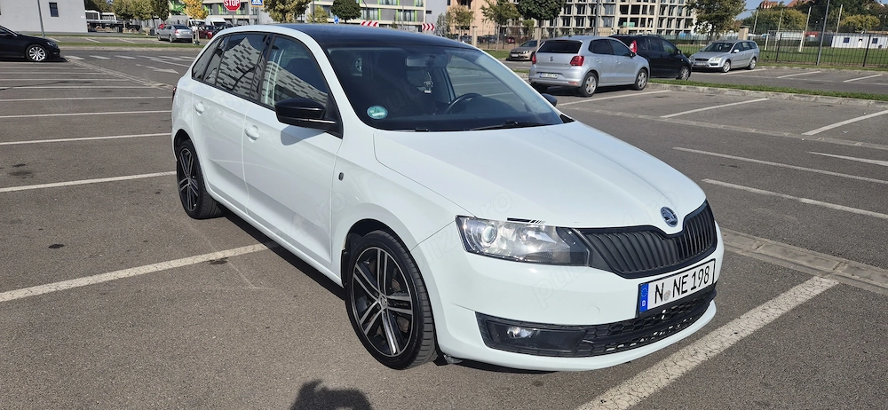 SKODA RAPID, LIMITED EDITION, Fabricație 2015, 1.2 TSI ,77 KW, 105 CAI, Benzina,EURO 5, 5500 EURO.