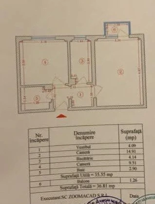 VÂNZARE APARTAMENT 2 Camere   Drumul Taberei   Romancierilor   79.999  