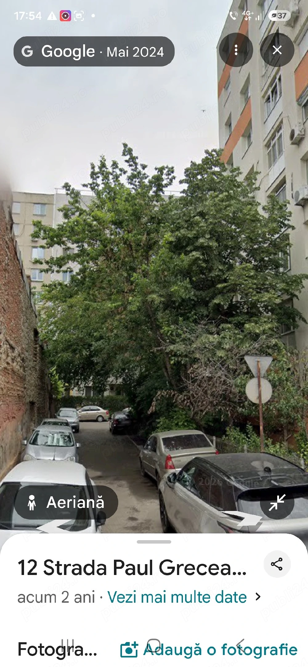 Schimb apartament decomandat cu 3 camere in Polona