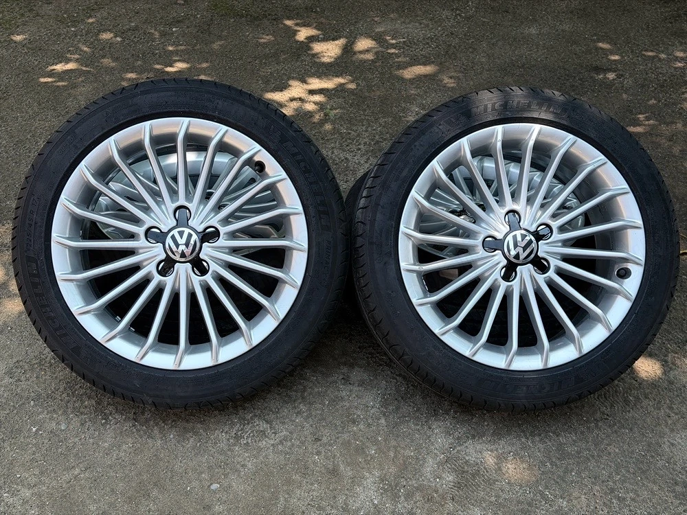 Jante 5x112 Anvelope Michelin 225/45/17 Vw,Audi,Seat,Skoda