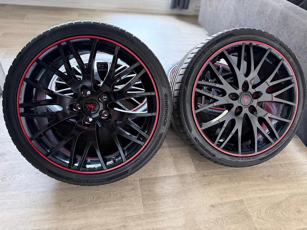 Jante aliaj R19 5x112 CMS+anvelope Hankook 225/40 R19Vw,Audi,etc