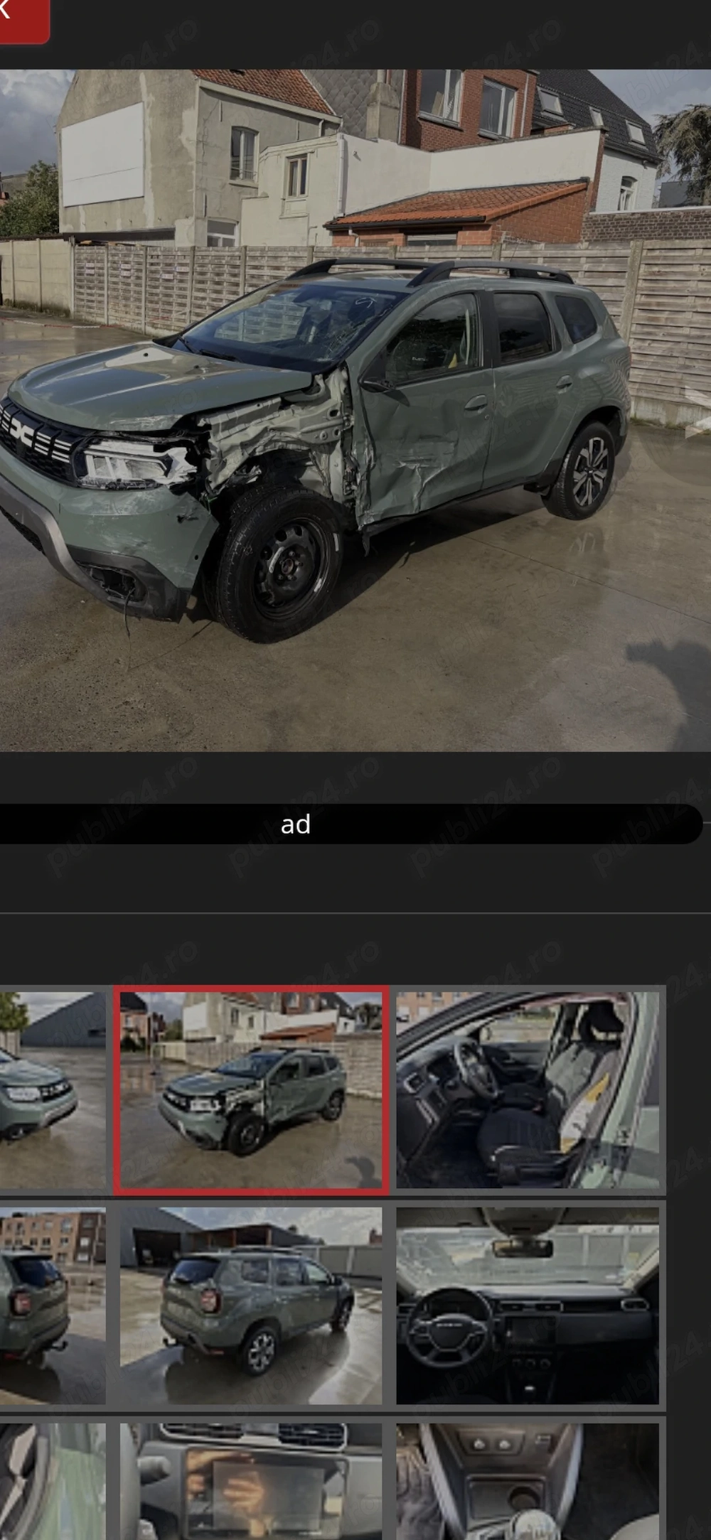 Dacia duster din 2022