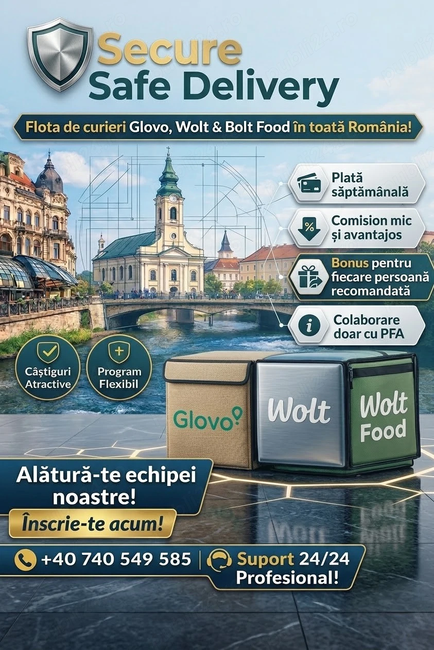 livrat cu succes! bolt wolt  glovo