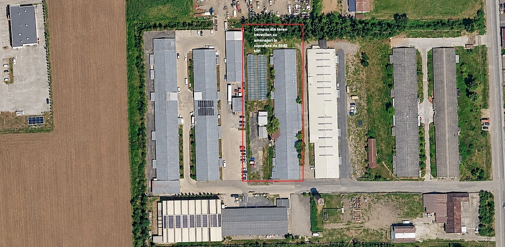 Hala industrială + teren de vânzare Satu Mare