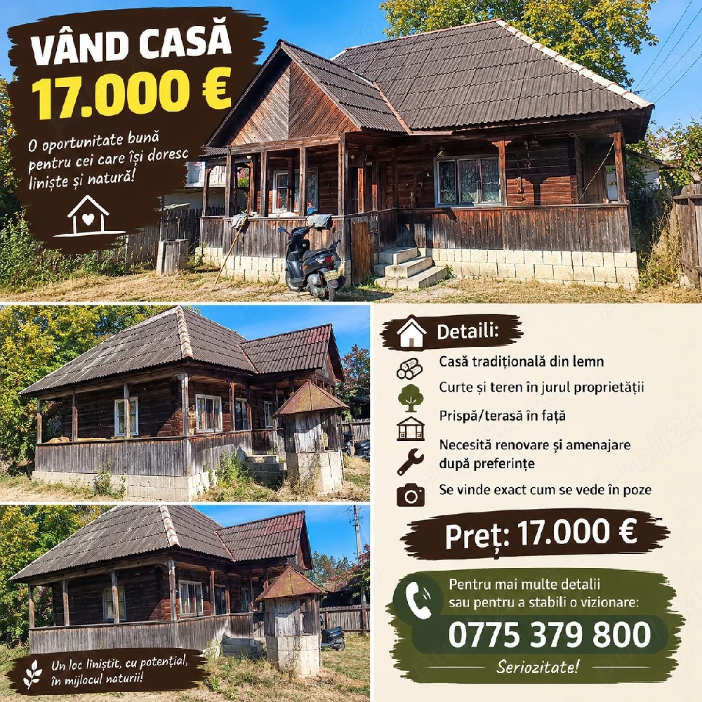 Casa de vanzare