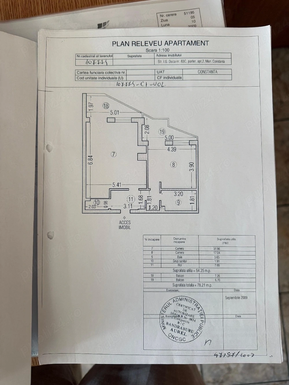 Direct proprietar. Apartament 2 camere