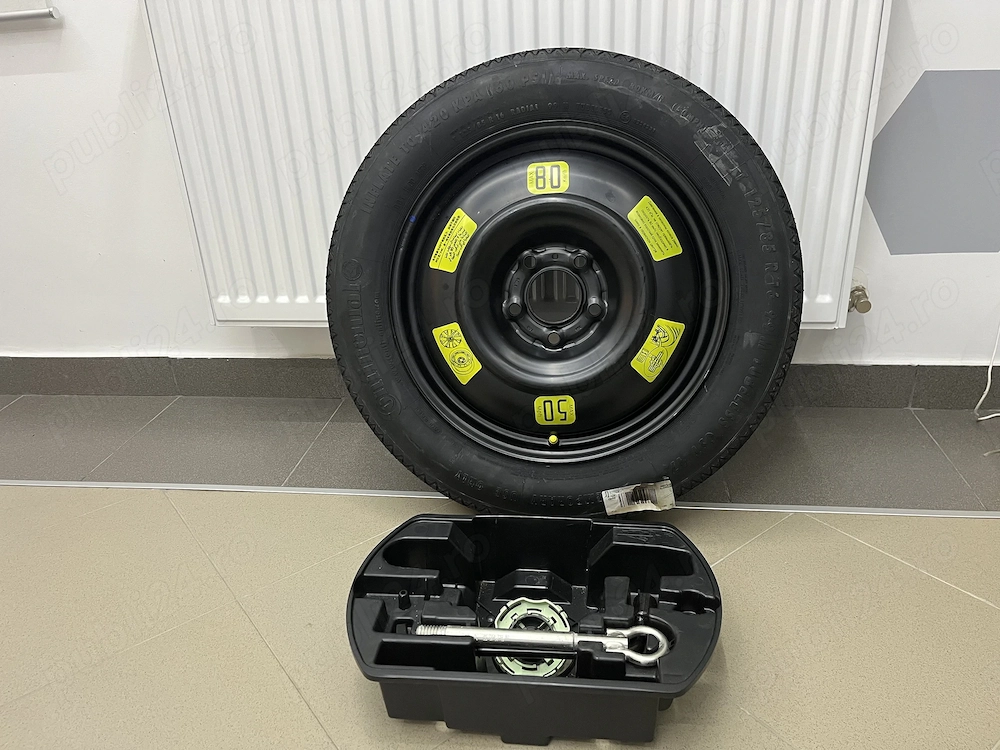 Rezerva slim 125/85 R16 - PEUGEOT/CITROEN