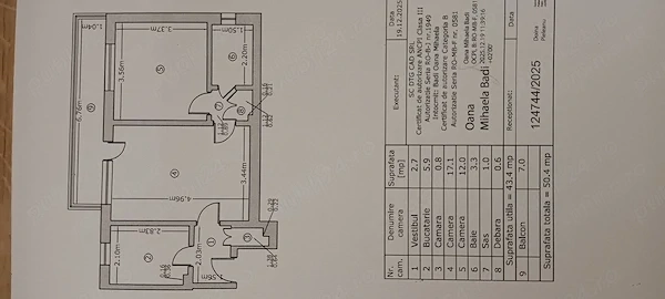 Vand Apartament 2 camere pe Bulevardul Brancoveanu, vis a vis de Spitalul Marie Curie