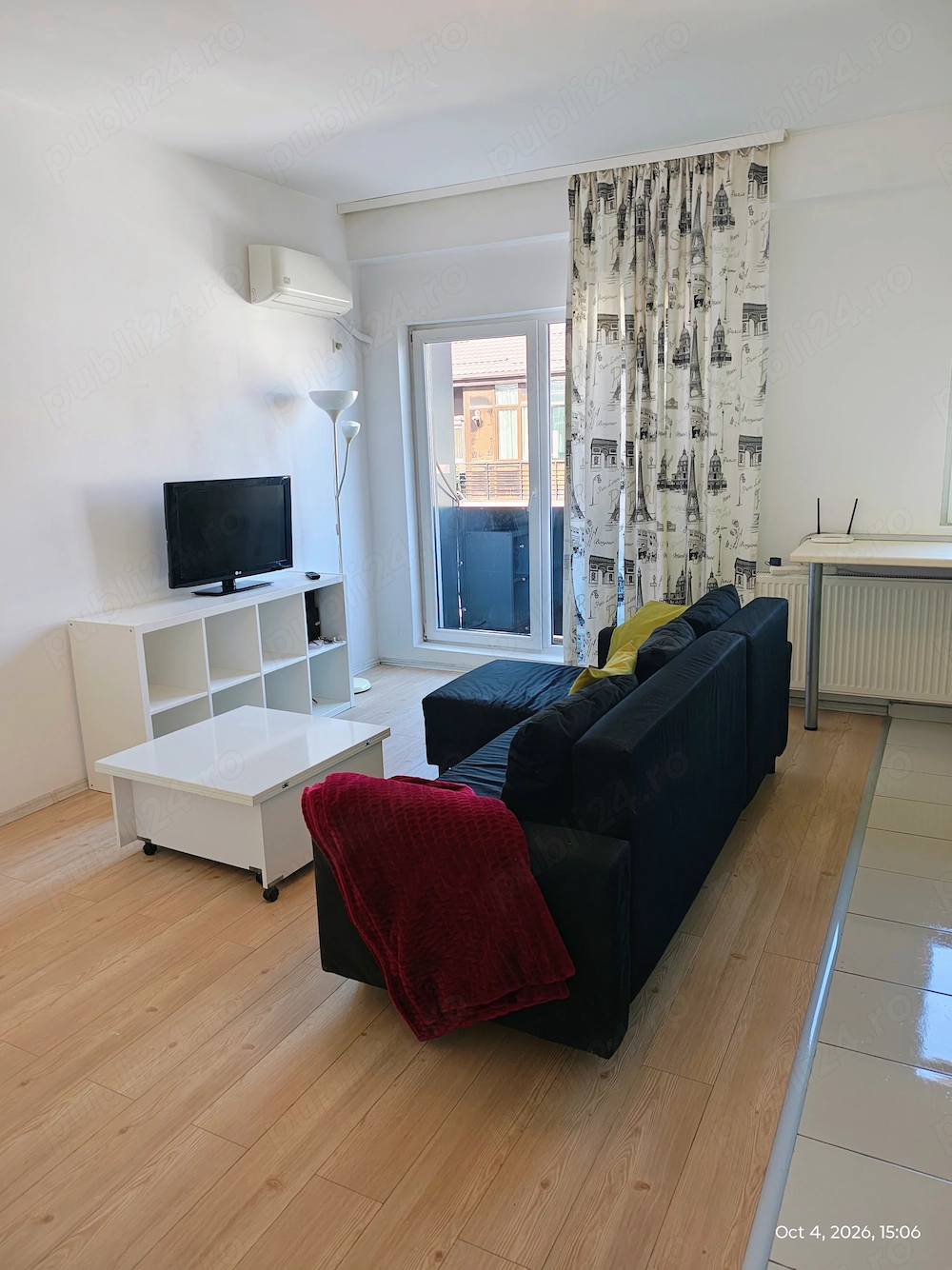 Garsonieră 33mp|Etaj 5|Balcon|Centrală proprie|Mobilată & utilată|Fundeni Str. Mărului(Proprietar)