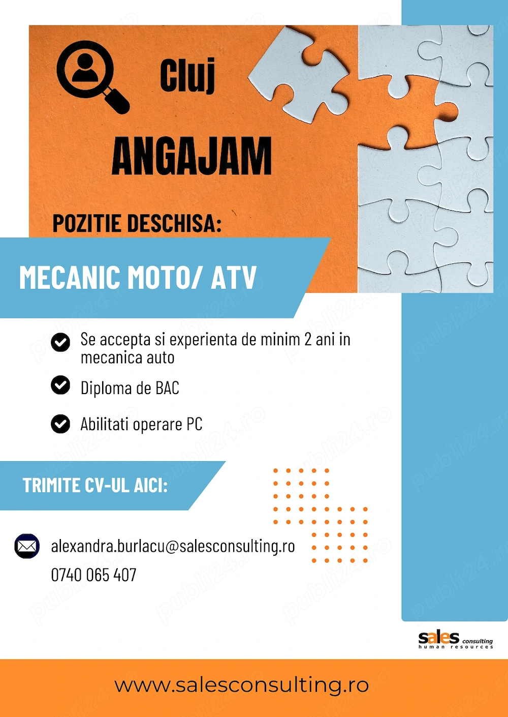 Mecanic moto  ATV