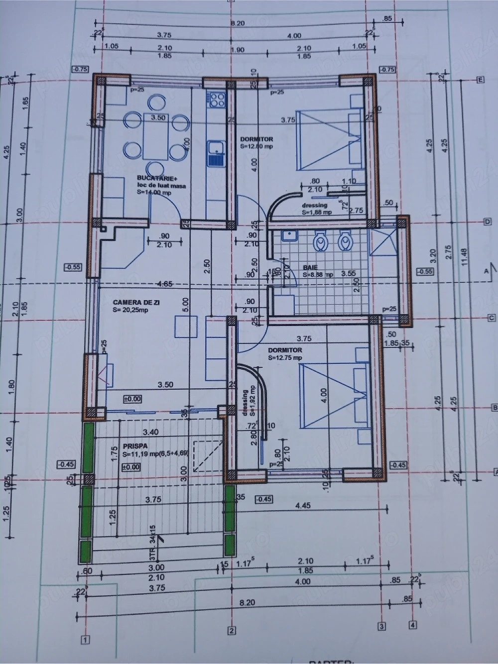 casa caramida in constructie  + teren  419 MP   Hintesti, MOȘOAIA 