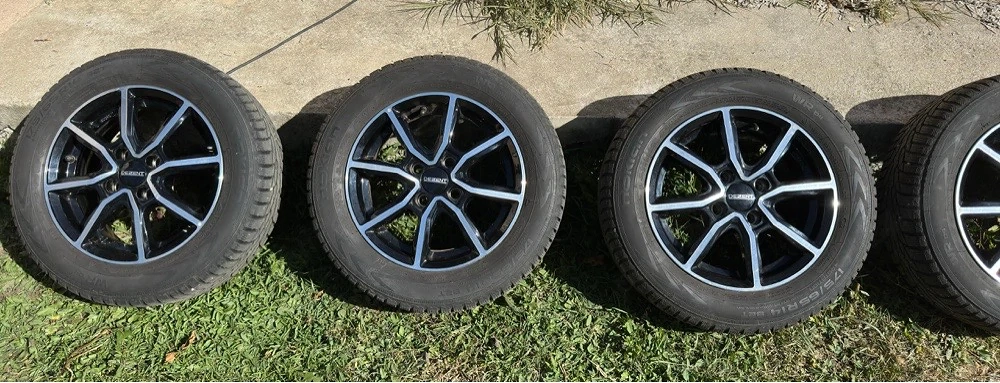 Jante 14 inch echipate cu anvelope iarnă