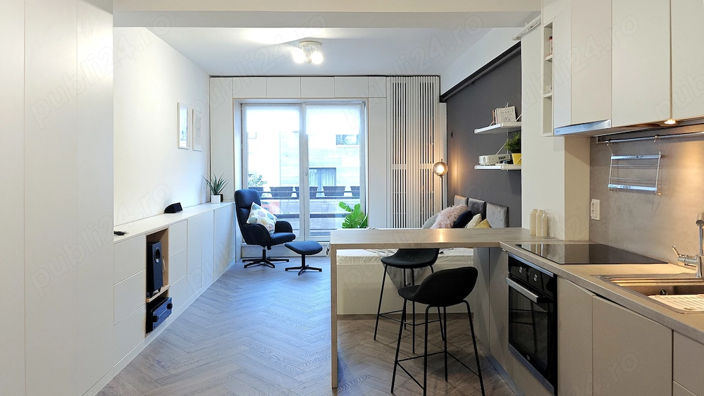 Garsonieră modernă de închiriat   39 mp   Str. Țintașului, Sector 1