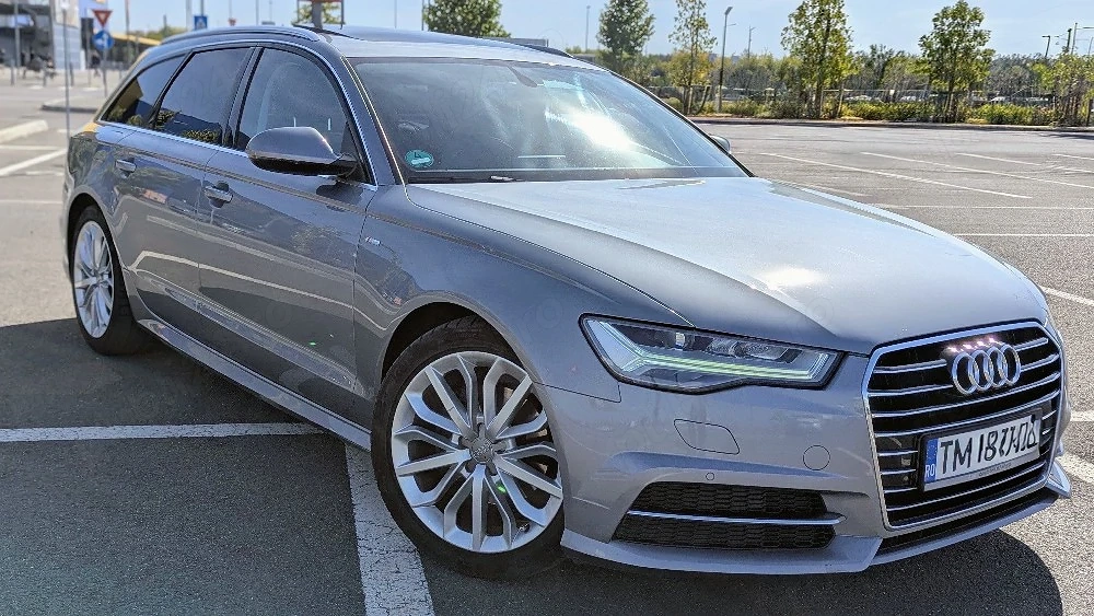 Audi A6 C7 Facelift S line | 2.0 TDI 190 CP | S tronic | Panoramic | LED | Cameră | 19"
