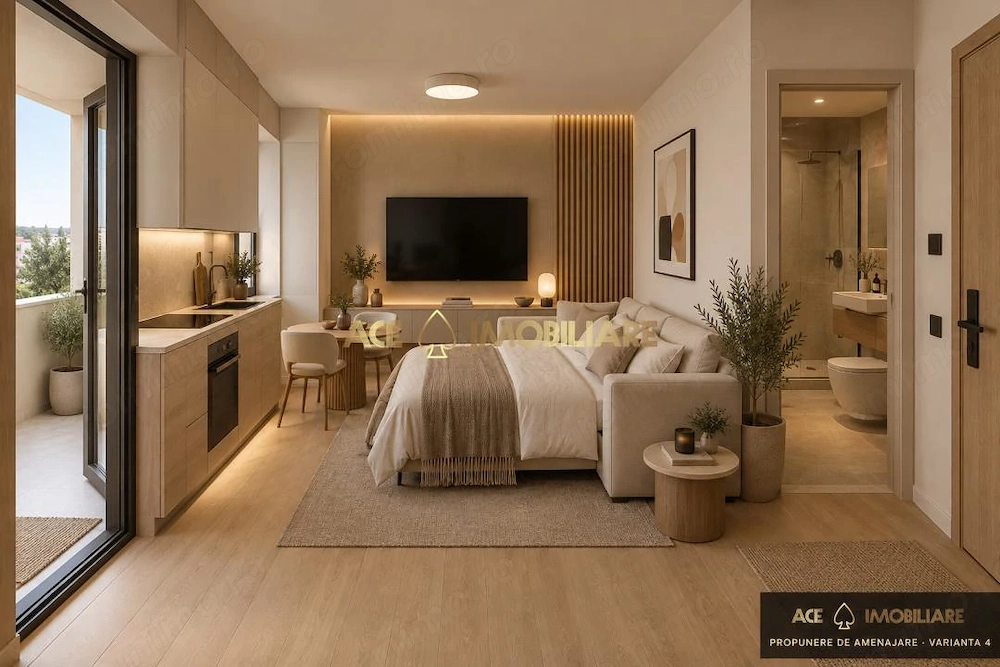 2 camere + Birou de vanzare | Popesti Leordeni | 0% Comision | Centrala