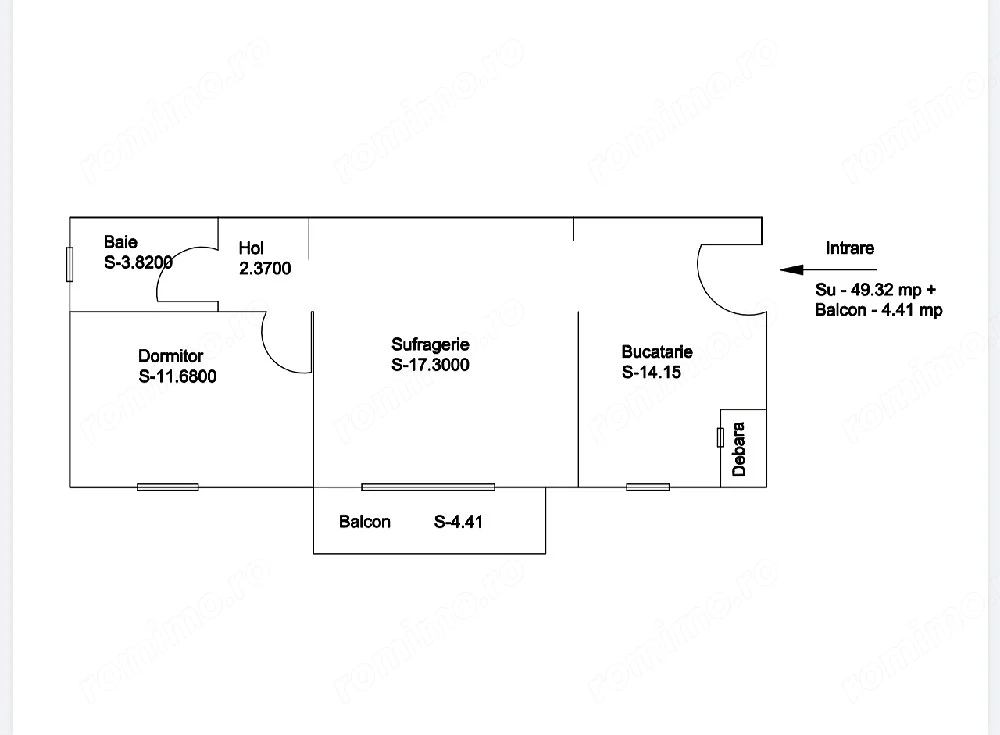 Apartament cu 2 camere , etajul 2 ,Lipovei , între Biserică și Sever Bocu