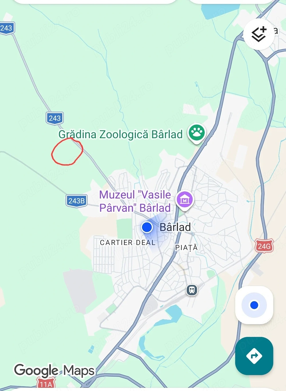 Teren Barlad livada