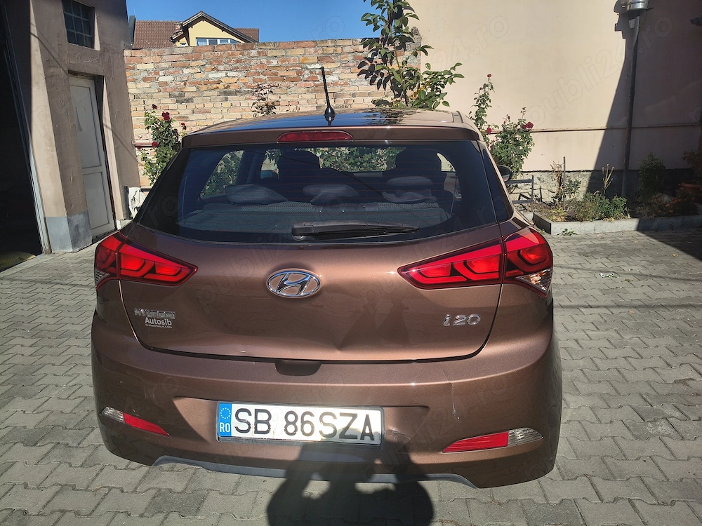 Vînd Hyundai I20 An 2017 Stare ireproșabilă km putini unic proprietar ITP,asigurare valabile.