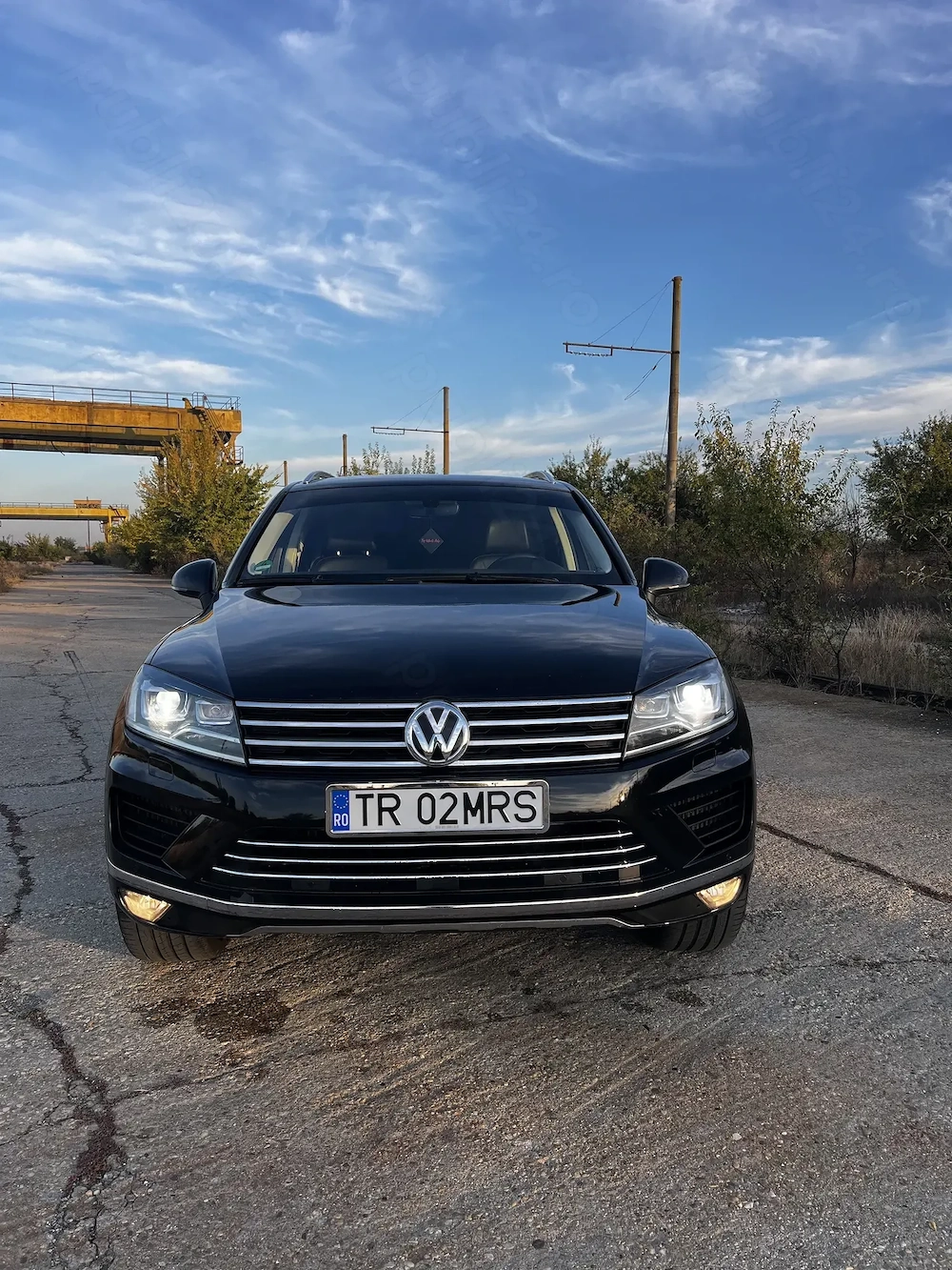 Vand Volskwagen Touareg 7P an 2018 suspensie pneumatică 